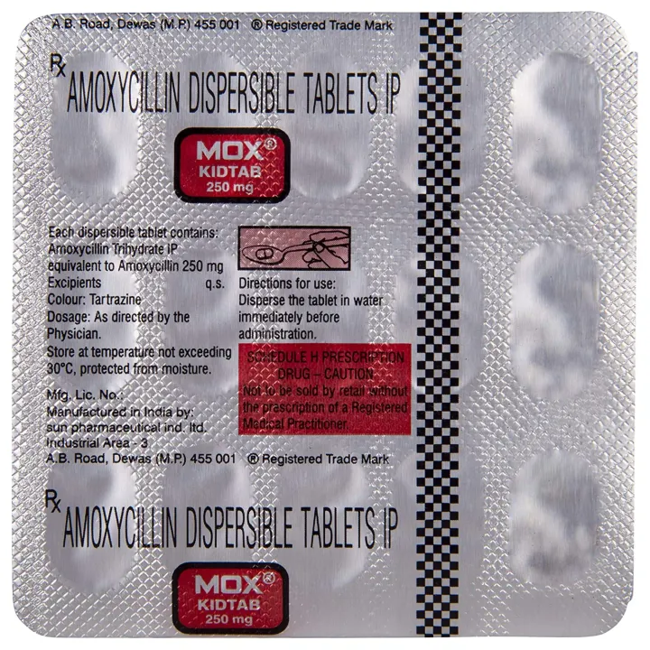 Mox Kid 250 Tablet product image