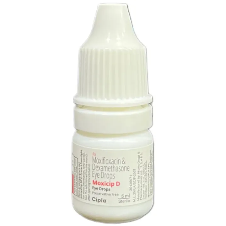 Moxicip D Eye Drops 5ml product image