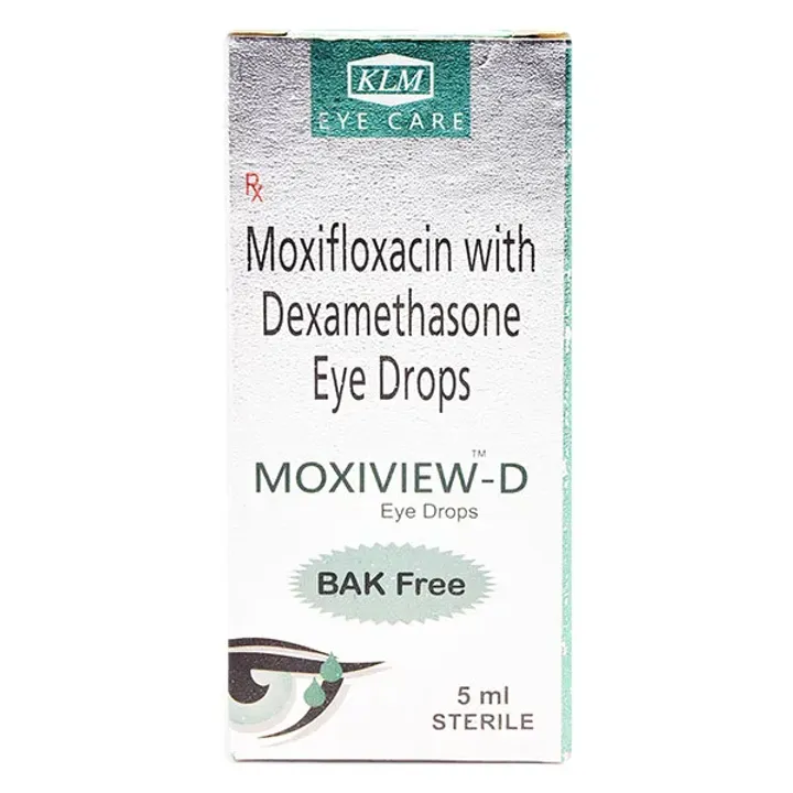 Moxiview D Eye Drop product image