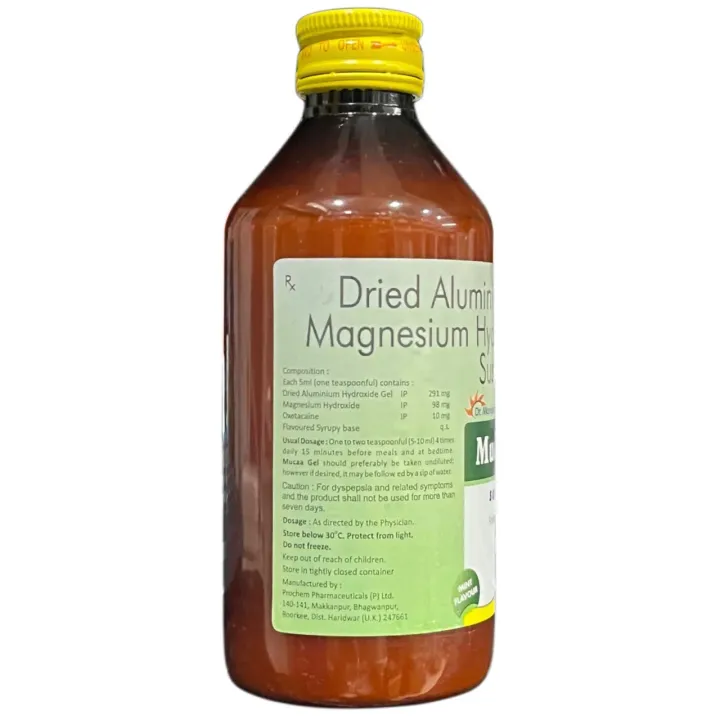 Mucaa Gel Syrup 200ml product image