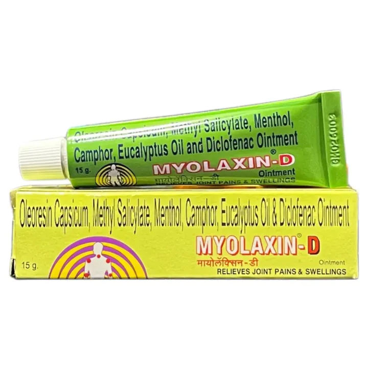 Myolaxin D Ointment 15gm product image