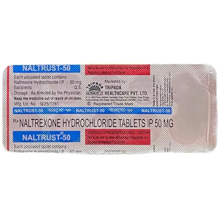 Naltrust 50 Tablet product image