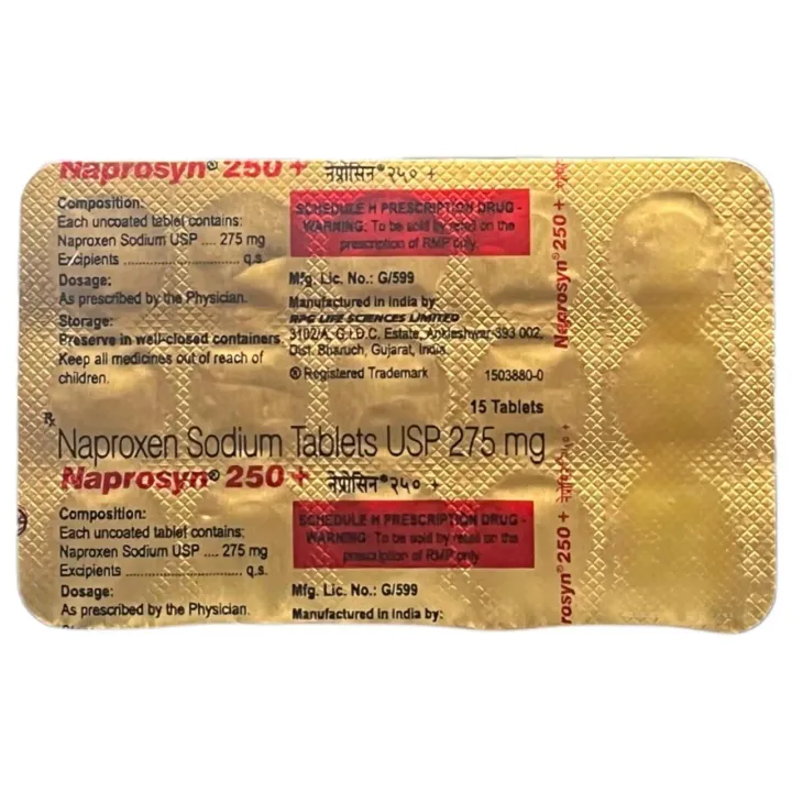 Naprosyn 250+ Tablet product image