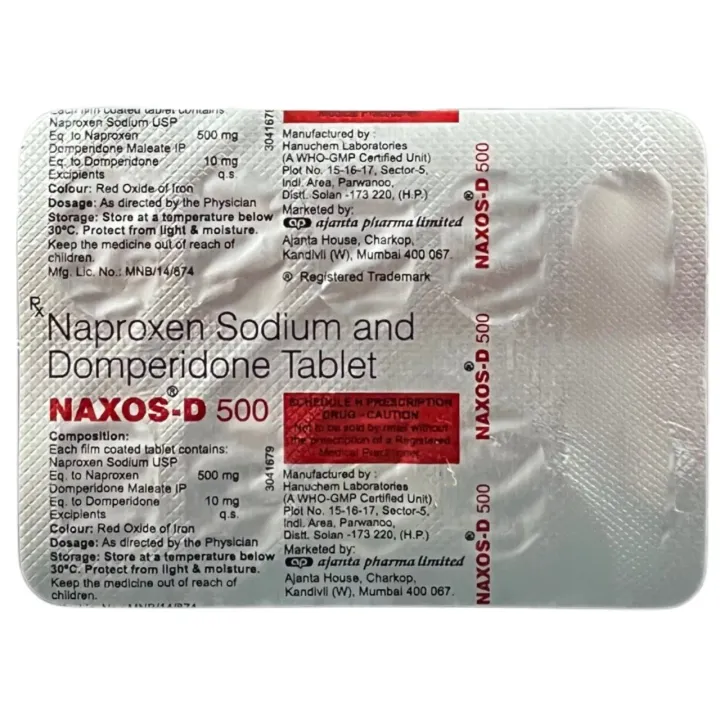 Naxos D 500/10 Tablet product image