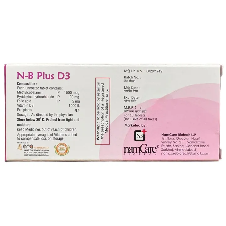 Nb Plus D3 Tablet product image