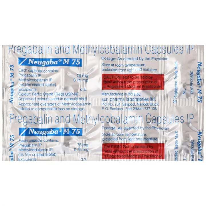 Neugaba M 75 Capsule product image