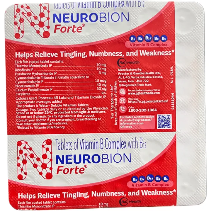 Neurobion Forte Tablet product image