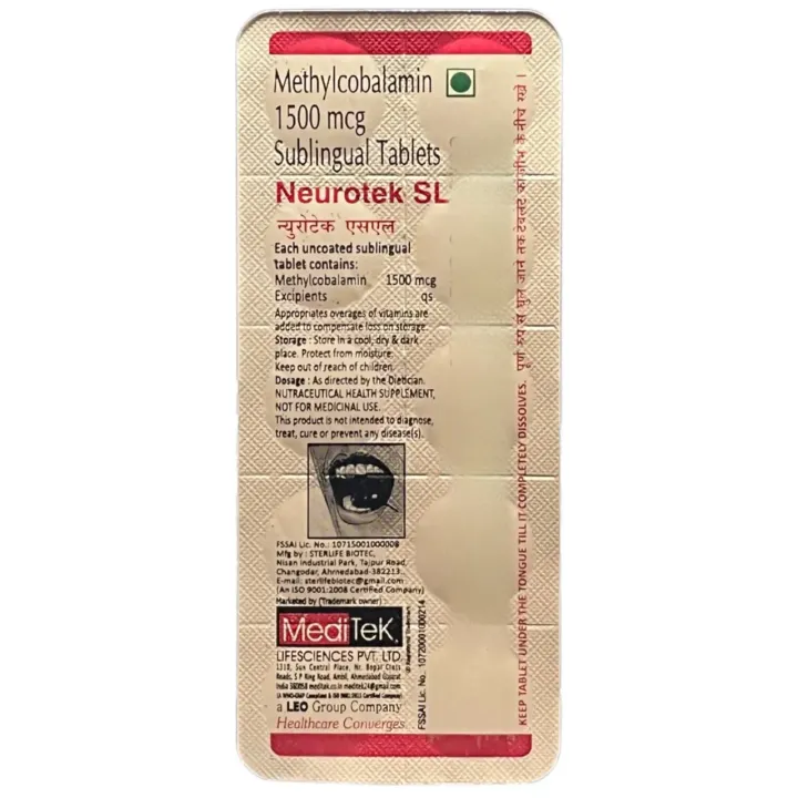 Neurotek Sl Tablet product image