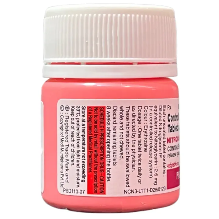 Nitrocontin 2.6 Tablet product image