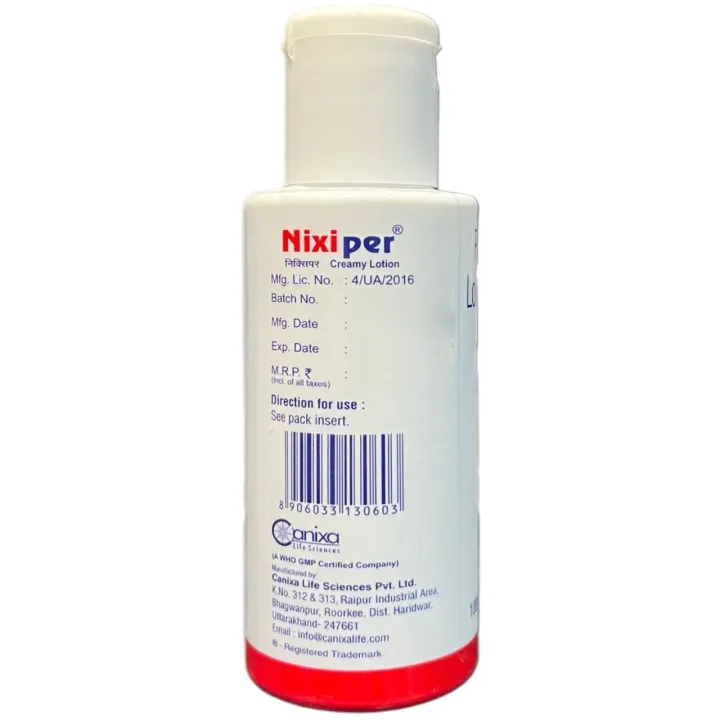 Nixiper Creamy Lotion 100ml product image