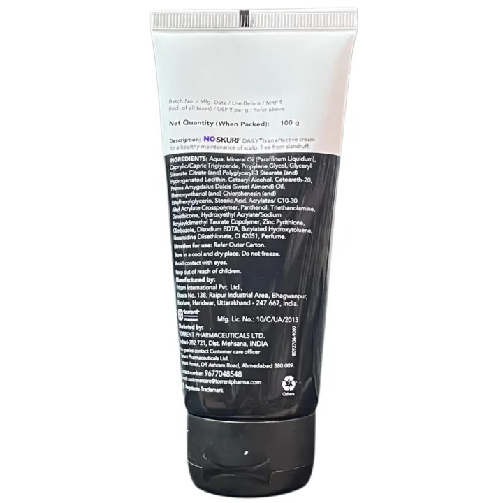 Noskurf Anti Dandruff Daily Cream 100gm product image