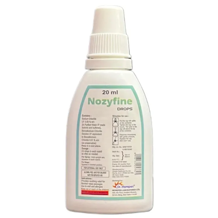 Nozyfine Nasal Drop 20ml product image