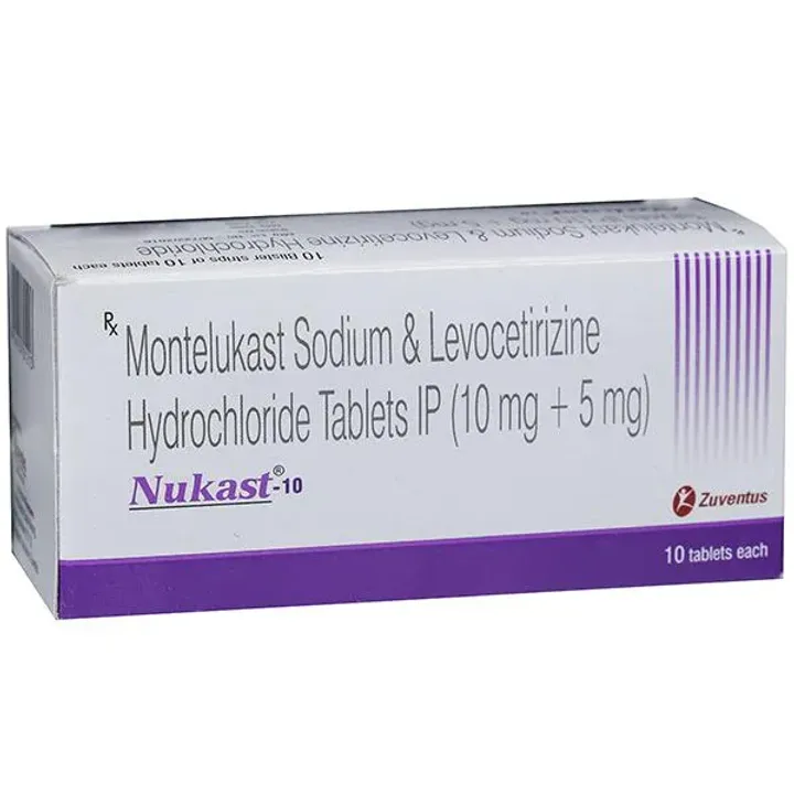 Nukast 10 Tablet product image