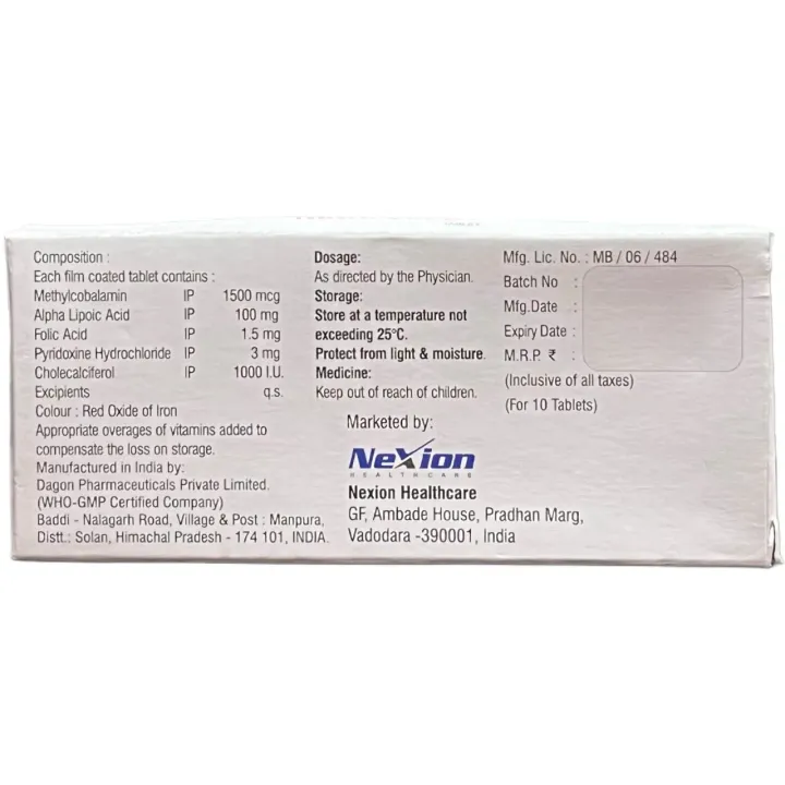 Nutrifeet D+ Tablet product image