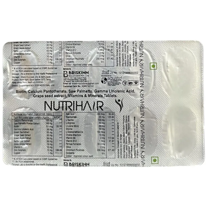 Nutrihair Tablet product image