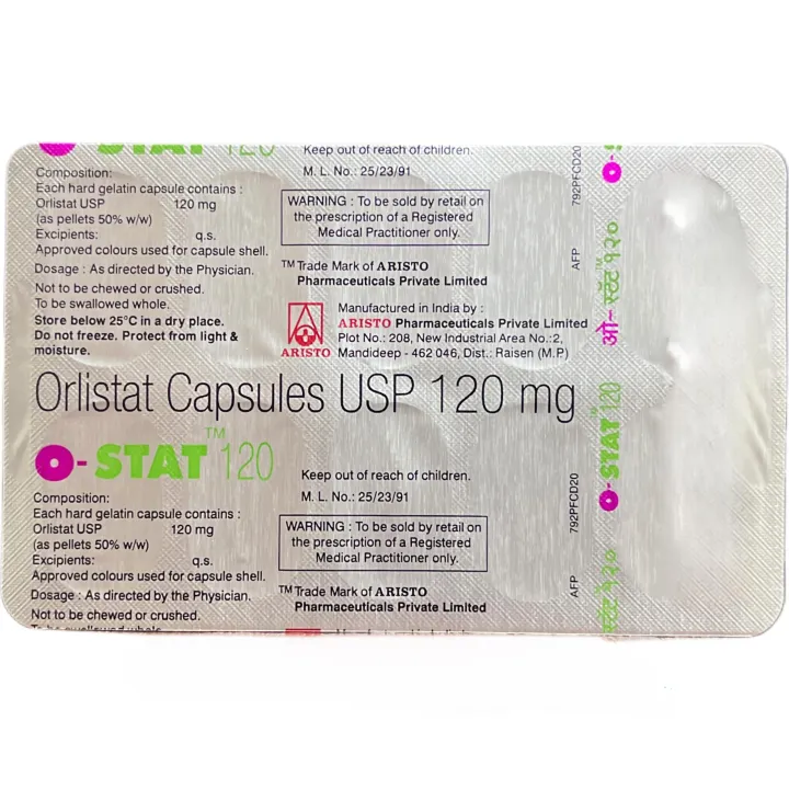 O-stat 120 Capsule product image