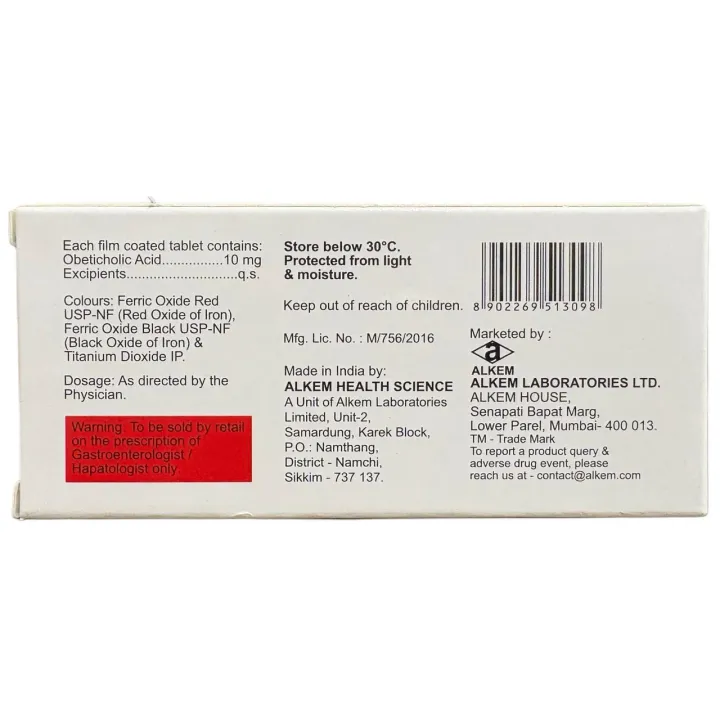 Obetohep 10 Tablet product image