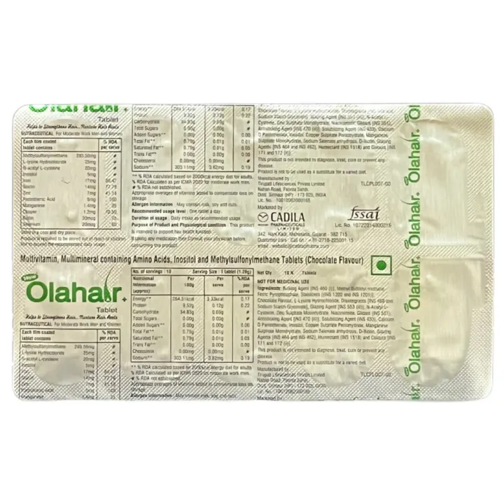 Olahair Plus Tablets product image