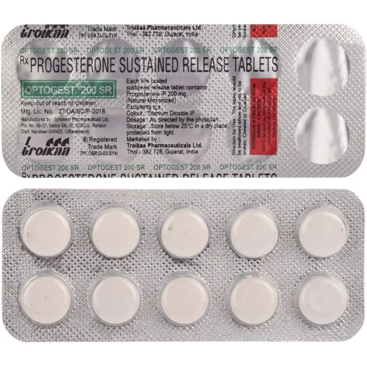Optogest 200 Sr Tablet product image