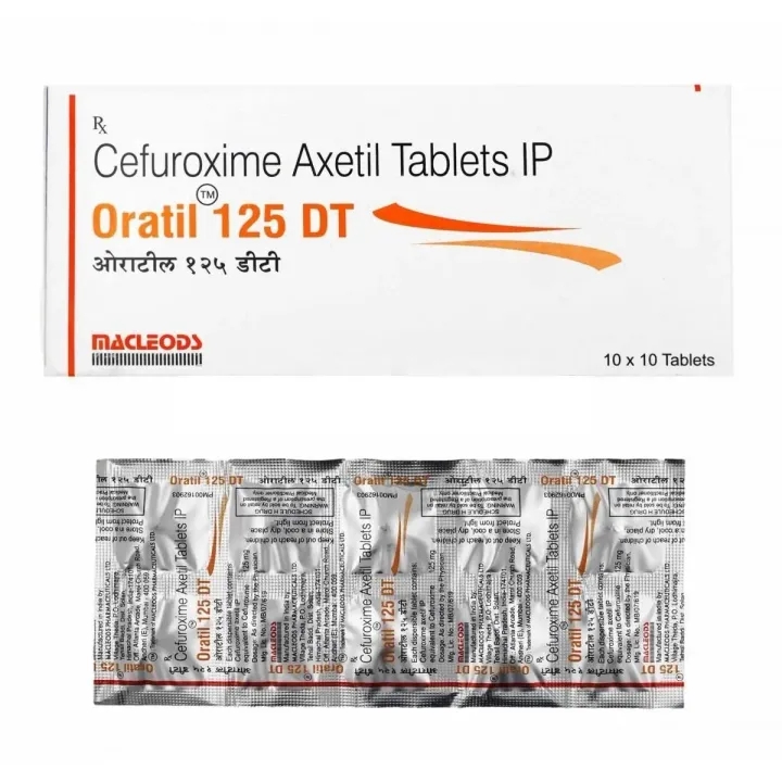 Oratil 125mg Tablet Dt product image