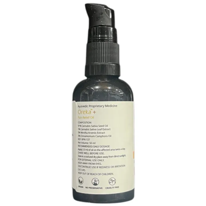 Oreka+ Pain Relief Oil 50ml product image