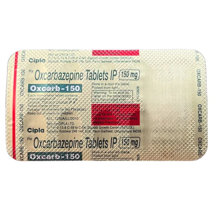 Oxcarb 150 Tablet product image