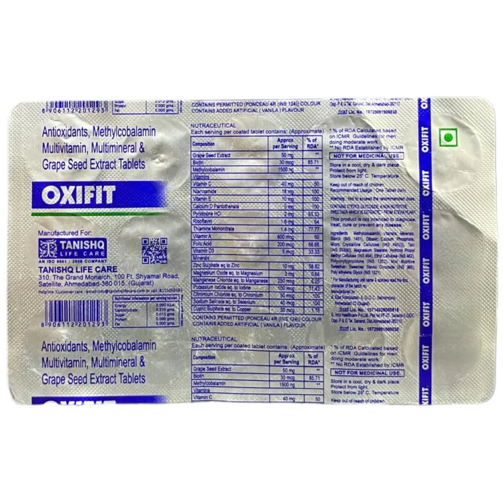 Oxifit Tablet product image