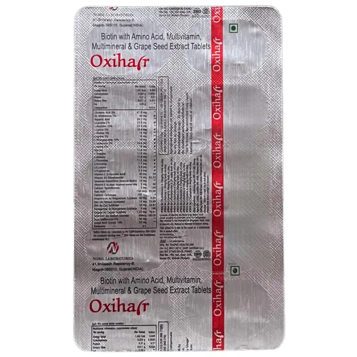 Oxihair Tablet product image