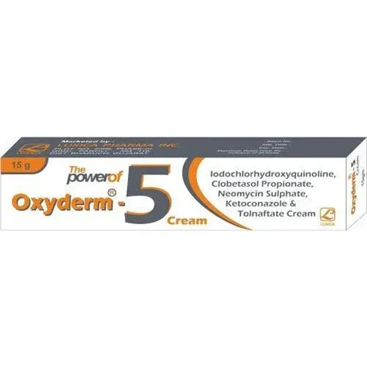 Oxyderm 5 Cream 15gm product image