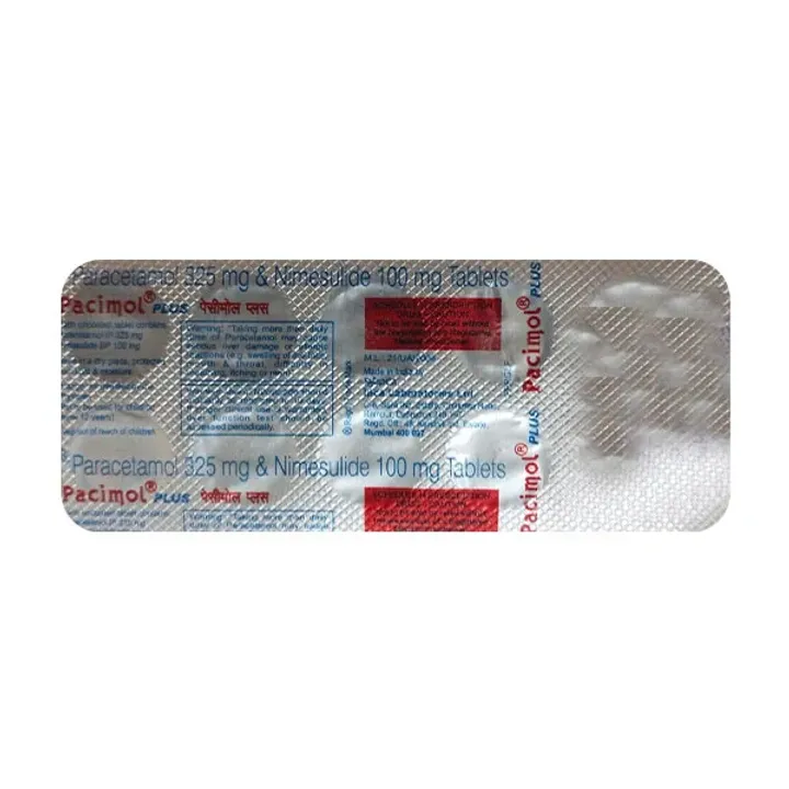 Pacimol Plus Tablet product image