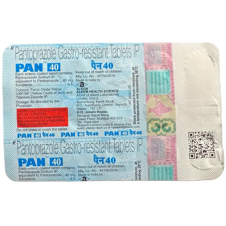 Pan 40 Tablet product image