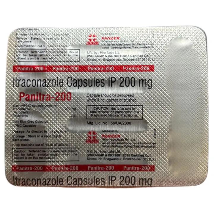 Panitra 200mg Capsule product image