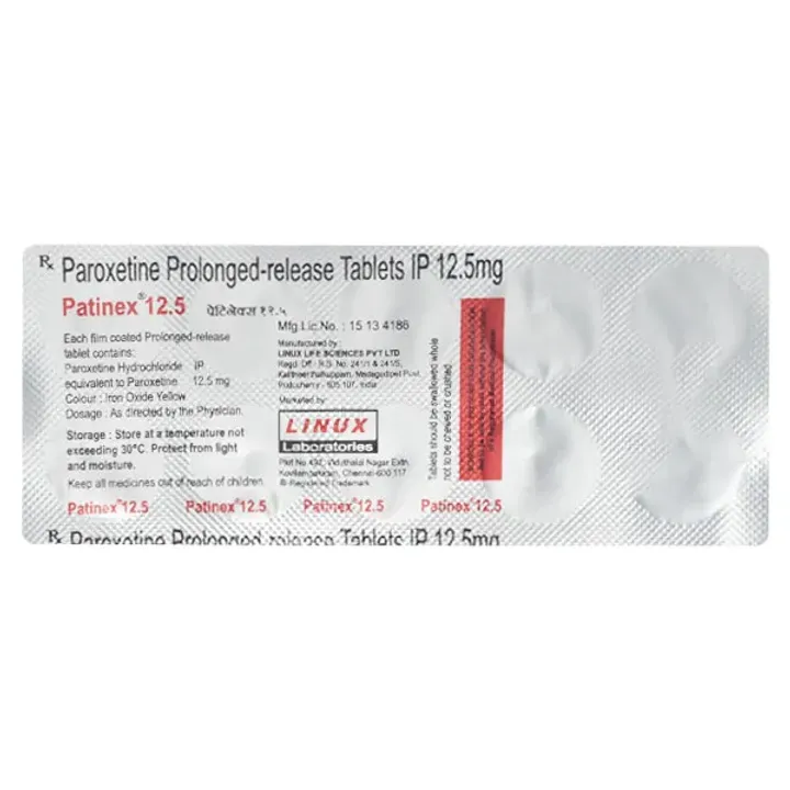 Patinex 12.5 Tablet product image