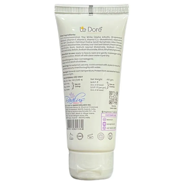 Pearl Brightening Facewash 60gm product image