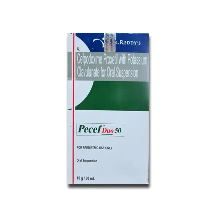 Pecef Duo 50mg Suspension 30ml product image