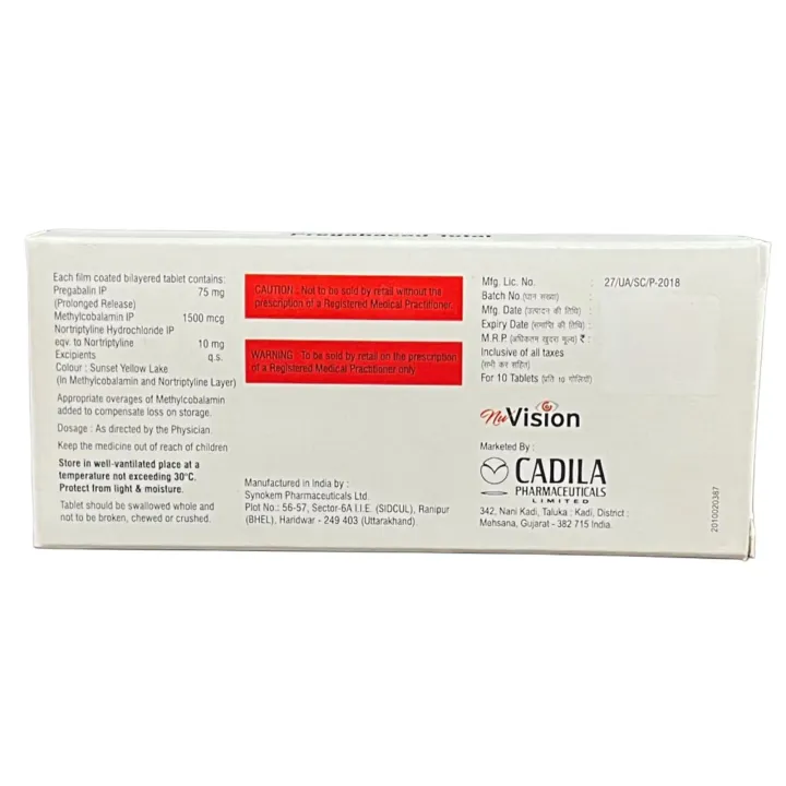 Pregabacad Total Tablet product image