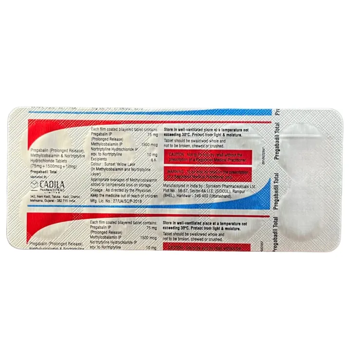 Pregabadil Total Tablet product image