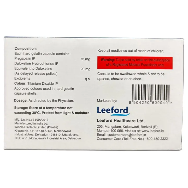 Pregabanyl Dx Capsule product image