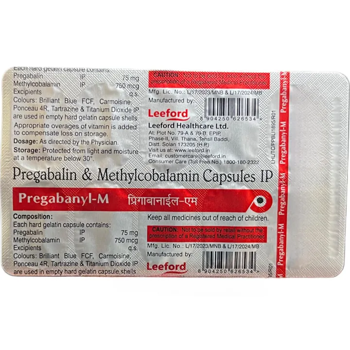 Pregabanyl M Capsule product image
