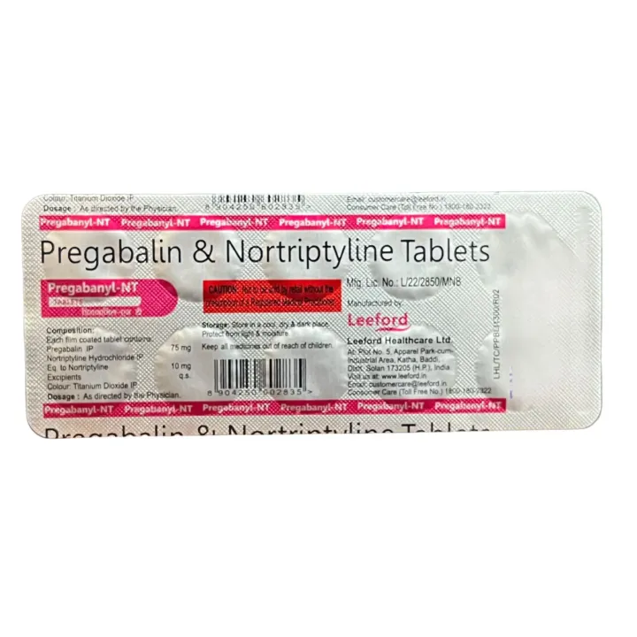 Pregabanyl Nt Tablet product image