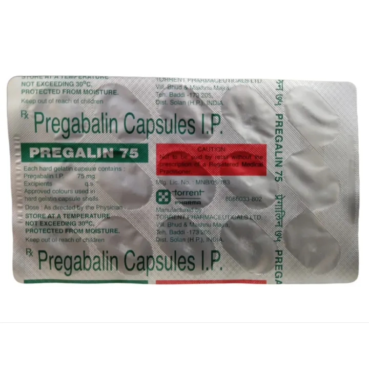 Pregalin 75 Capsule product image