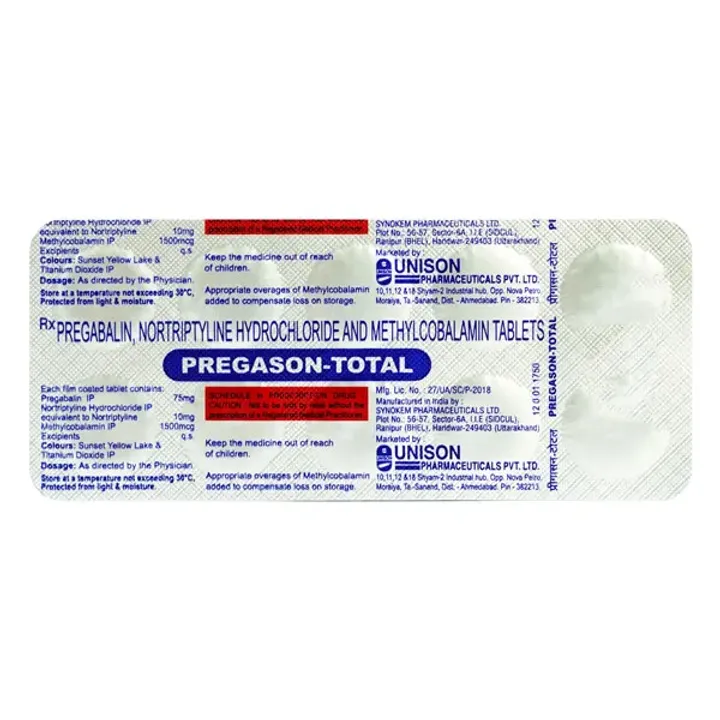 Pregason Total Tablet product image
