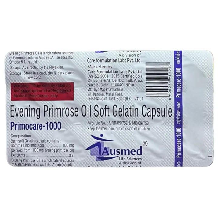 Primocare 1000 Capsule product image