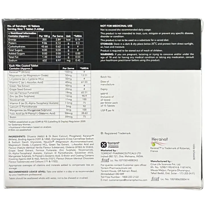 Proanagen Kera Tablet product image