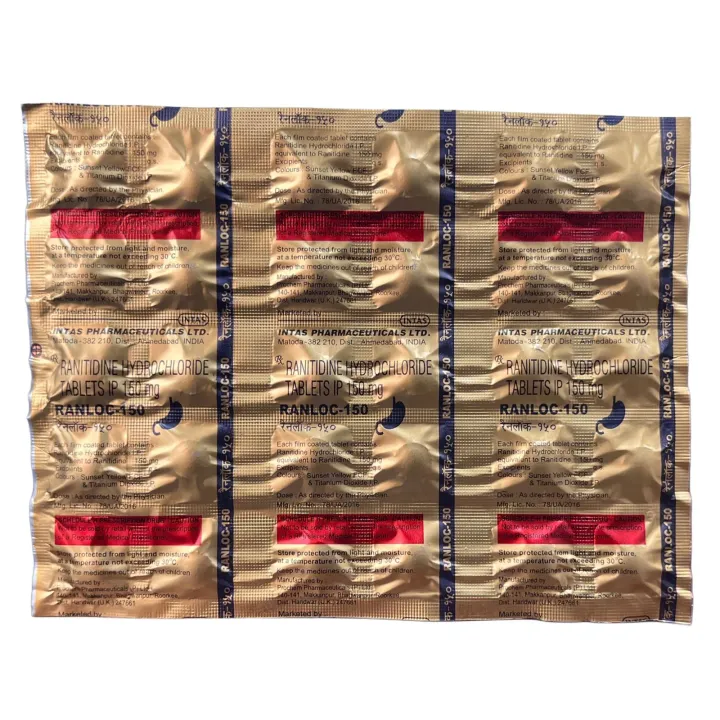 Ranloc 150mg Tablet product image
