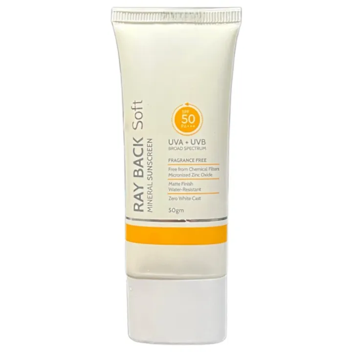 Rayback Soft Mineral Spf 50 Sunscreen Gel 50gm product image