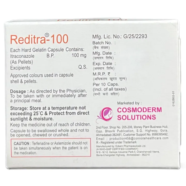 Reditra 100 Capsule product image