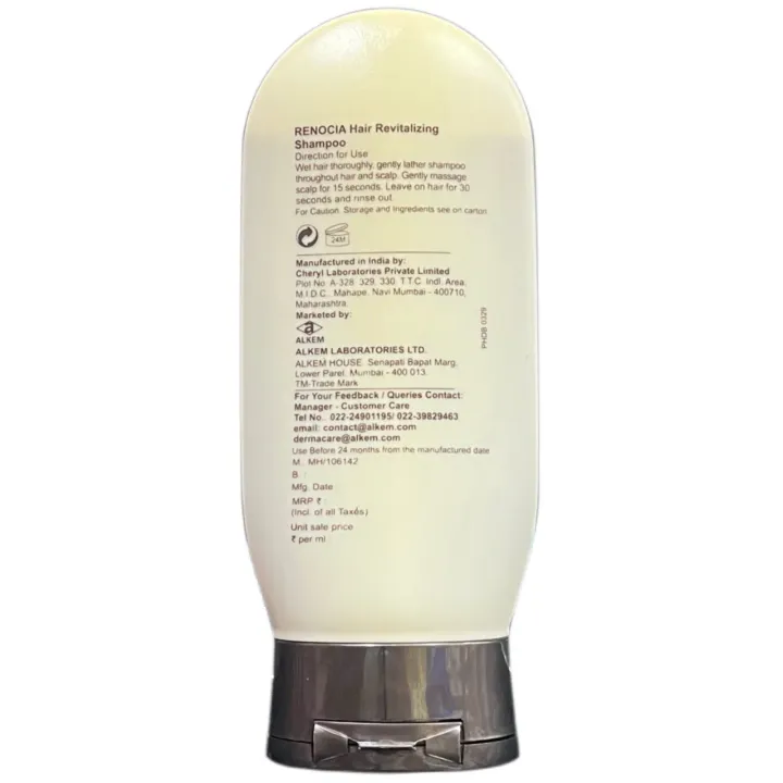 Renocia Hair Revitalizing Shampoo 150ml product image