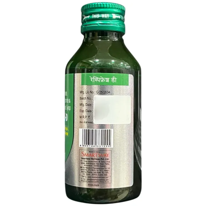 Respifresh D Syrup 100ml product image