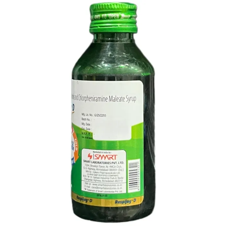 Respijoy D Syrup 100ml product image